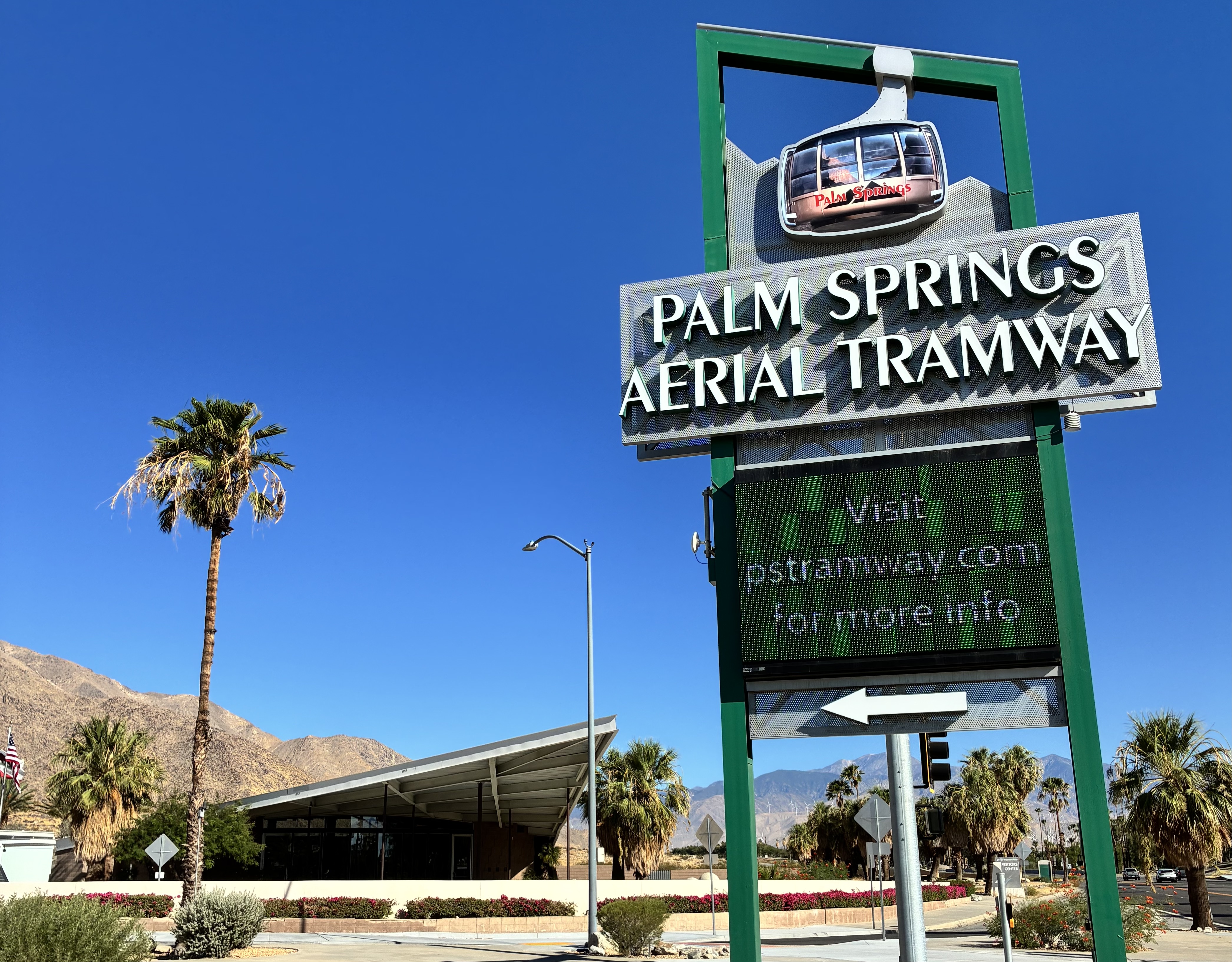 Palm Springs aerial tramway landscape, Coachella Valley